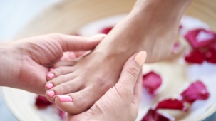 Spa treatment for tired feet