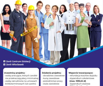 plakat Kujawskopomorskie centrum wsparcia aktywizacji zawodowej